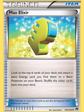 Max Elixir (102/122) [XY: BREAKpoint]