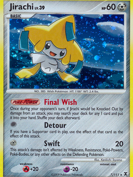 Jirachi (7/111) [Platinum: Rising Rivals]