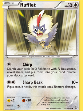 Rufflet (111/124) [Black & White: Dragons Exalted]