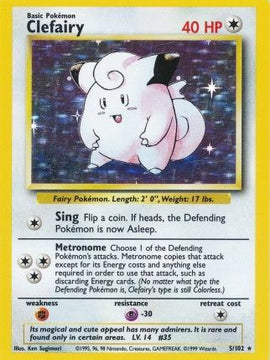 Clefairy (5/102) [Base Set Unlimited]