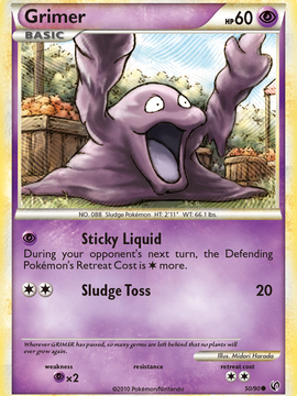 Grimer (50/90) [HeartGold & SoulSilver: Undaunted]