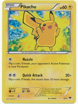 Pikachu (5/12) [McDonald's Promos: 2014 Collection]