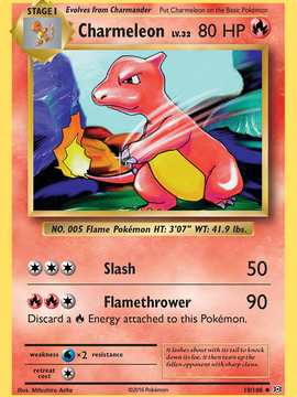 Charmeleon (10/108) [XY: Evolutions]