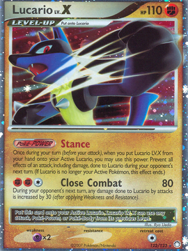 Lucario LV.X (122/123) [Diamond & Pearl: Mysterious Treasures]