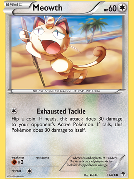 Meowth (53/83) [XY: Generations]