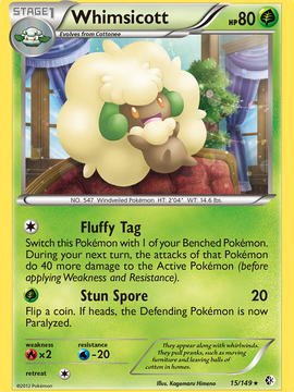 Whimsicott (15/149) [Black & White: Boundaries Crossed]