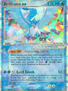 Articuno ex (114/112) [EX: FireRed & LeafGreen]