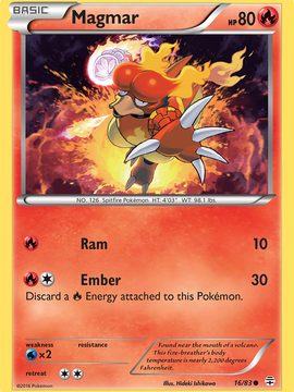 Magmar (16/83) [XY: Generations]