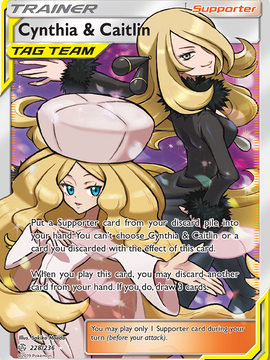 Cynthia & Caitlin (228/236) [Sun & Moon: Cosmic Eclipse]