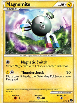 Magnemite (68/102) [HeartGold & SoulSilver: Triumphant]