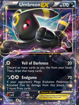 Umbreon EX (55/124) [XY: Fates Collide]