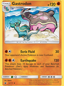 Gastrodon (54/111) [Sun & Moon: Crimson Invasion]