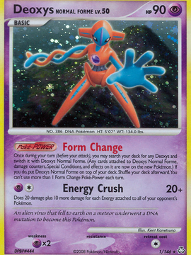 Deoxys Normal Forme (1/146) [Diamond & Pearl: Legends Awakened]