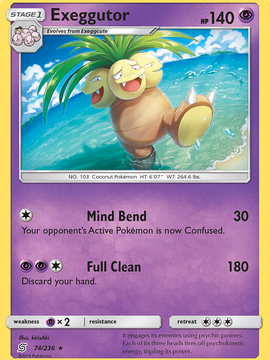 Exeggutor (74/236) [Sun & Moon: Unified Minds]