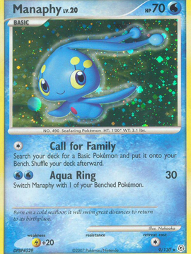 Manaphy (9/130) [Diamond & Pearl: Base Set]