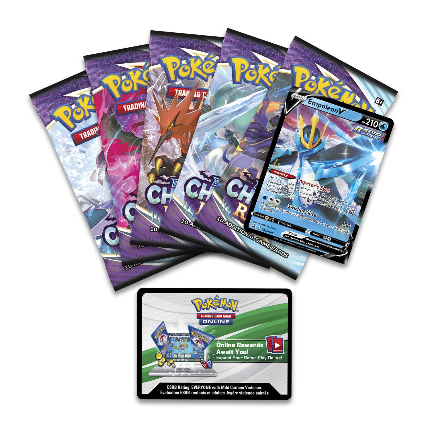 Sword & Shield: Battle Styles - V Strikers Tin (Empoleon V)