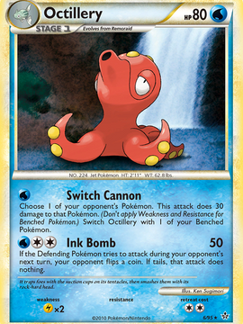 Octillery (6/95) [HeartGold & SoulSilver: Unleashed]