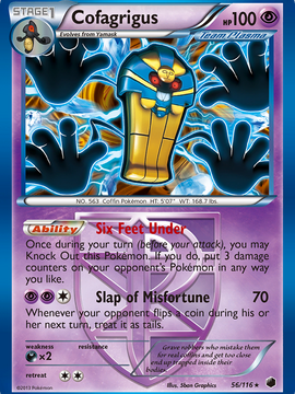 Cofagrigus (56/116) [Black & White: Plasma Freeze]