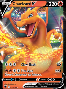 Charizard V (019/189) [Sword & Shield: Darkness Ablaze]