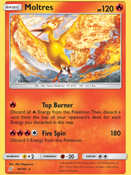 Moltres (19/181) [Sun & Moon: Team Up]