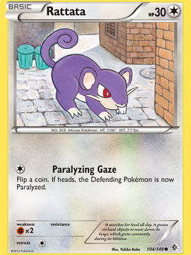 Rattata (104/149) [Black & White: Boundaries Crossed]