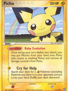 Pichu (21/108) [EX: Power Keepers]