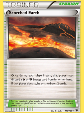 Scorched Earth (110/124) [XY: Fates Collide]