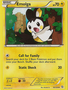 Emolga (45/124) [Black & White: Dragons Exalted]