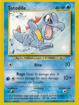 Totodile (80/111) [Neo Genesis Unlimited]