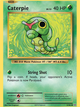 Caterpie (3/108) [XY: Evolutions]