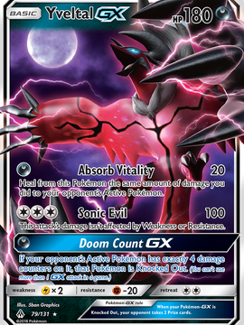 Yveltal GX (79/131) [Sun & Moon: Forbidden Light]