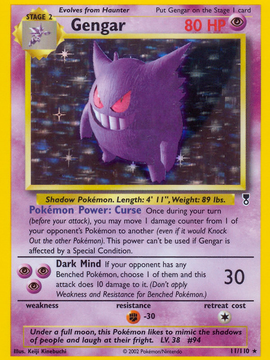 Gengar (11/110) [Legendary Collection]