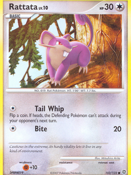 Rattata (103/132) [Diamond & Pearl: Secret Wonders]