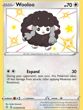 Wooloo (SV103/SV122) [Sword & Shield: Shining Fates]