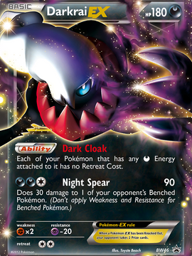 Darkrai EX (BW46) [Black & White: Black Star Promos]