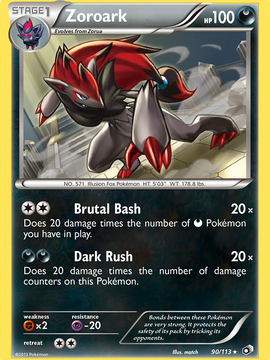 Zoroark (90/113) [Black & White: Legendary Treasures]