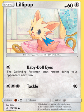 Lillipup (174/236) [Sun & Moon: Cosmic Eclipse]