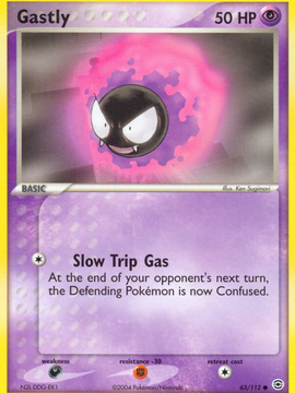 Gastly (63/112) [EX: FireRed & LeafGreen]