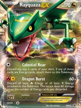 Rayquaza EX (BW47) [Black & White: Black Star Promos]