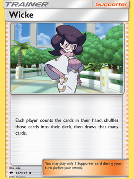 Wicke (127/147) [Sun & Moon: Burning Shadows]