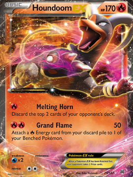 Houndoom EX (21/162) [XY: BREAKthrough]