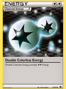 Double Colorless Energy (92/99) [Black & White: Next Destinies]