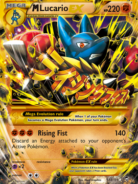 M Lucario EX (113/111) [XY: Furious Fists]