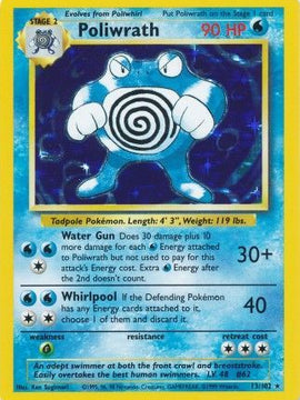 Poliwrath (13/102) [Base Set Unlimited]