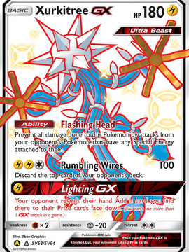 Xurkitree GX (SV58/SV94) [Sun & Moon: Hidden Fates - Shiny Vault]