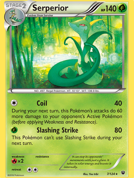 Serperior (7/124) [XY: Fates Collide]