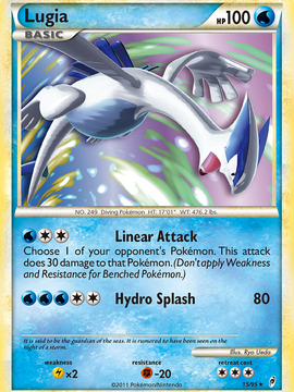 Lugia (15/95) [HeartGold & SoulSilver: Call of Legends]