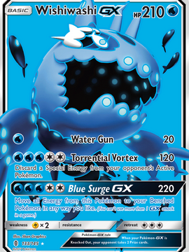 Wishiwashi GX (133/145) [Sun & Moon: Guardians Rising]