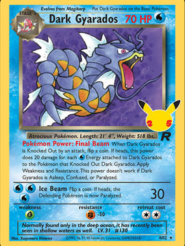 Dark Gyarados (8/82) [Celebrations: 25th Anniversary - Classic Collection]