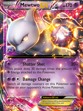 Mewtwo EX (XY107) [XY: Black Star Promos]